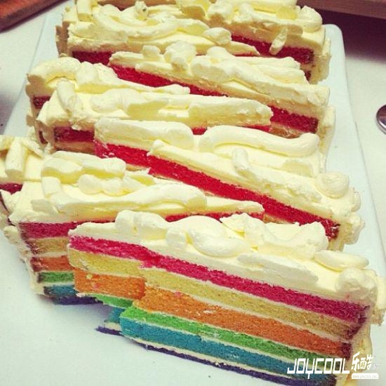 新加坡彩虹蛋糕