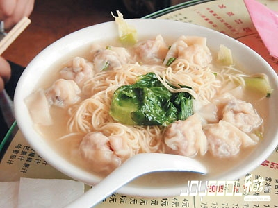 馄饨与面结合的精华——云吞面