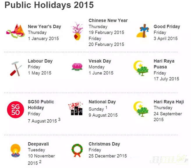 SG 50福利花样多：多放假，交一半税，生娃送礼包…