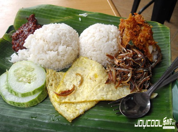 新加坡美食之椰浆饭