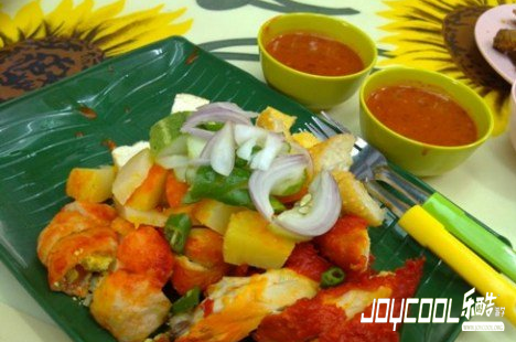 新加坡美食之罗惹沙拉