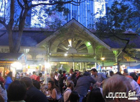 新加坡之旅 老巴刹美食中心