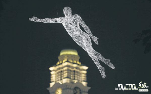“多彩人生”装置艺术 新加坡“河畔之夜”