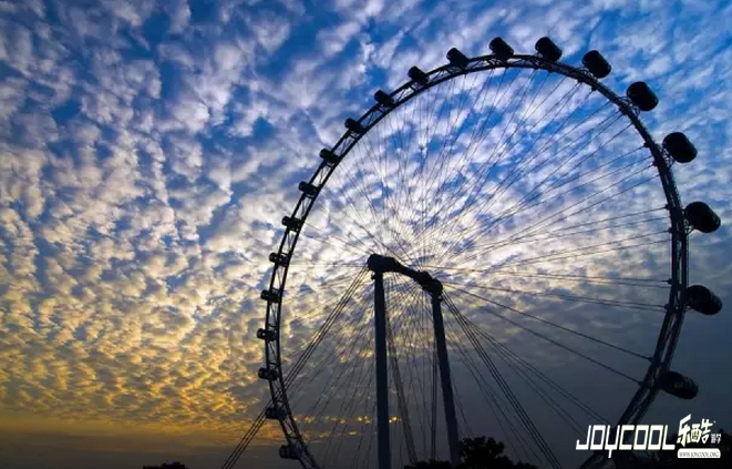 新加坡摩天轮,新加坡游学