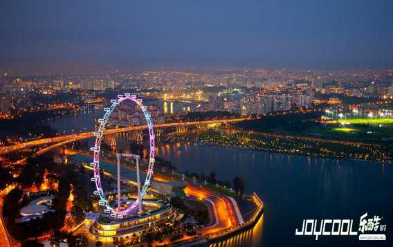 新加坡巨型摩天轮,新加坡游学