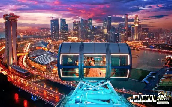 只是鸟瞰怎么够，换个姿势看新加坡