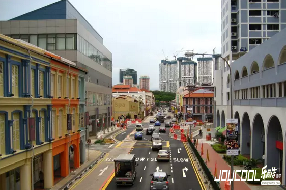 新加坡人文风景之牛车水