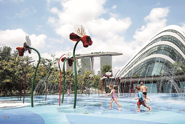 滨海湾花园VS儿童乐园，大家一起嗨起来