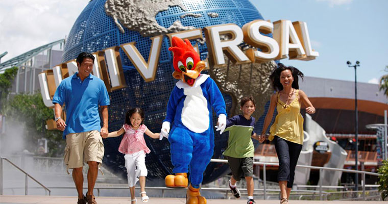 难忘的早餐约会  奇妙的新加坡环球影城