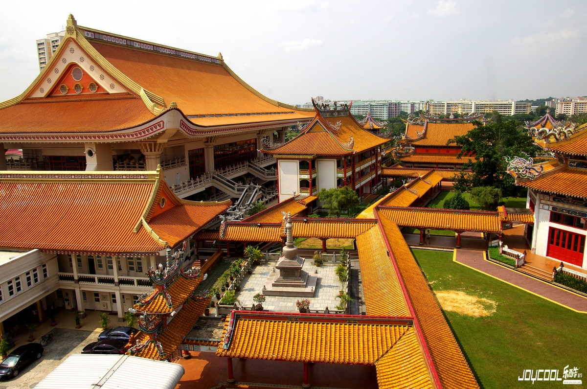 新加坡游学偶遇狮城最大庙宇