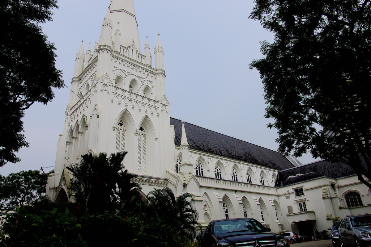 新加坡规模最大的教堂——圣安德烈教堂